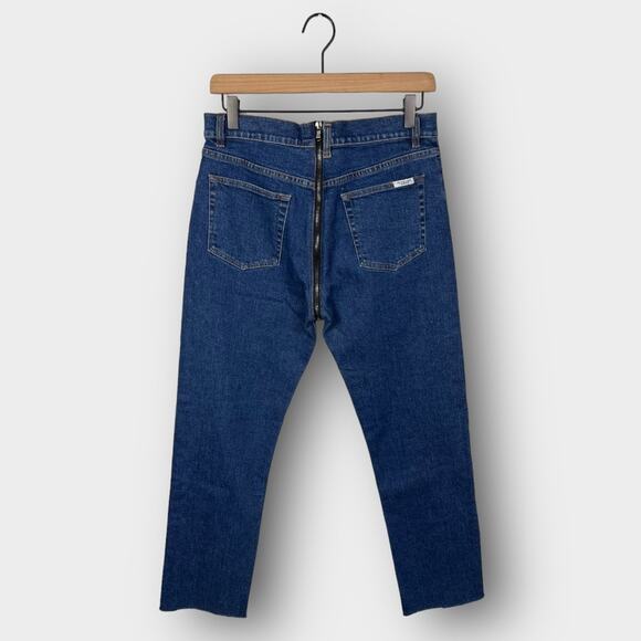 Forte Dei Marmi Couture Zipper Butt Straight Leg Jeans Size 29 NEW - Picture 4 of 11